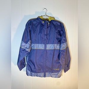 Men’s Nike Windbreaker, Size small, Blue, Grey, Green